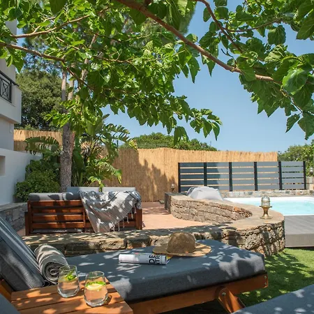 Ammoudara Hill Luxury With Jacuzzi And Heated Pool Apartment