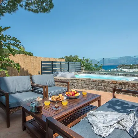 Ammoudara Hill Luxury With Jacuzzi And Heated Pool Apartment